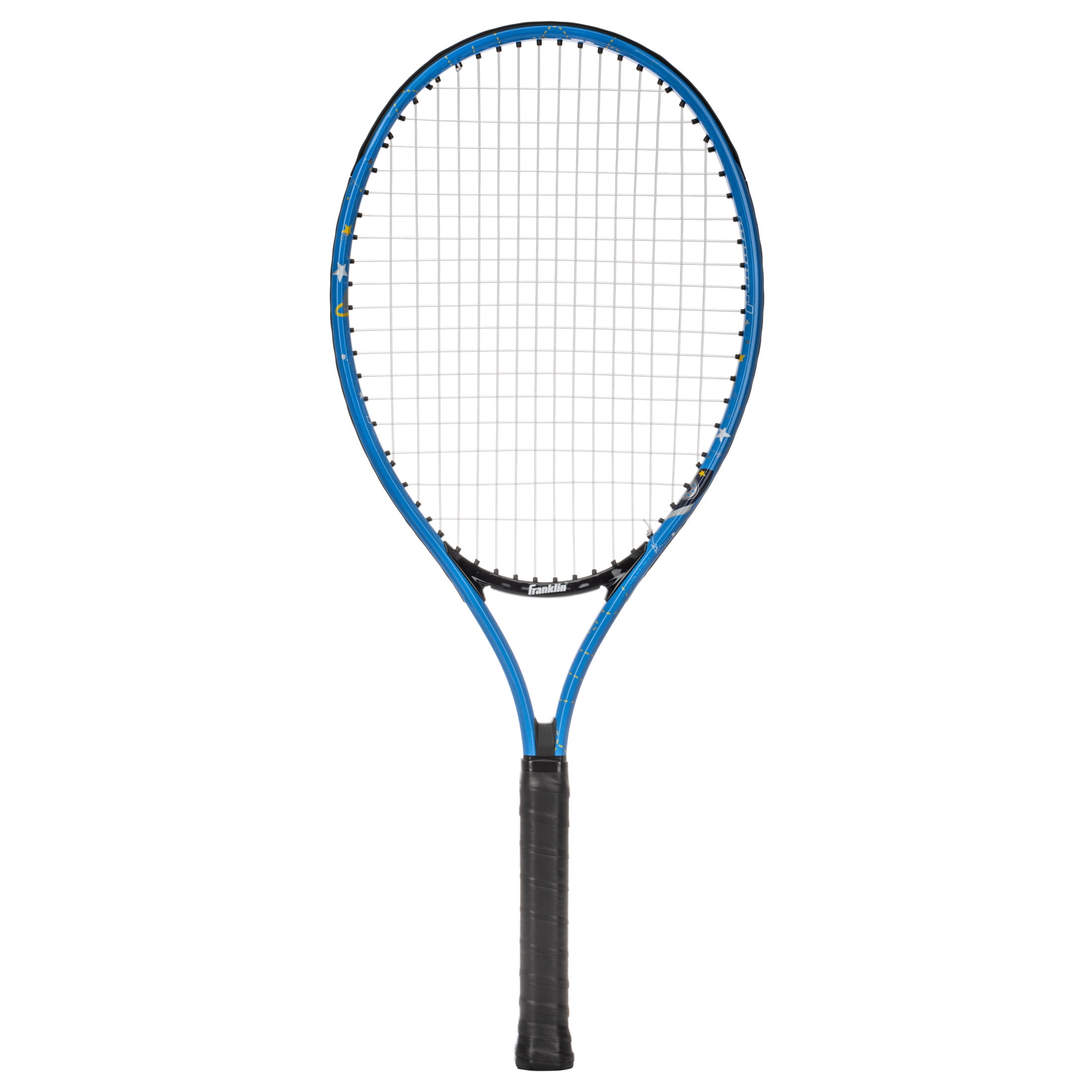 Franklin Sports Youth Tennis Racket - Kids Junior Tennis Racket for Boys + Girls - 25" Inch Lightweight Frame - Perfect for Ages 7 to 10 - Space Blue