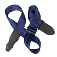 thumbnail image 1 of Franklin Strap - 2 seat belt - Guitar Strap - Blue with Black End Tab, 1 of 3