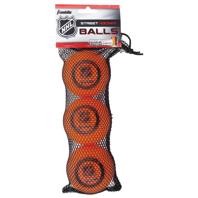 Franklin Street Hockey Balls Outdoor NHL Hockey Balls Low Bounce