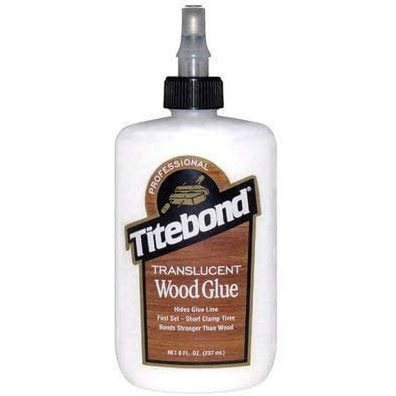 Franklin Titebond 6123 8 oz Translucent Wood Glue - Quantity 20