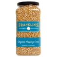 thumbnail image 1 of Franklin’s Popcorn Gourmet Organic Popping Kernels, 7 lbs, 1 of 6