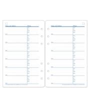 FranklinCovey Address-Phone Pages Compact Size