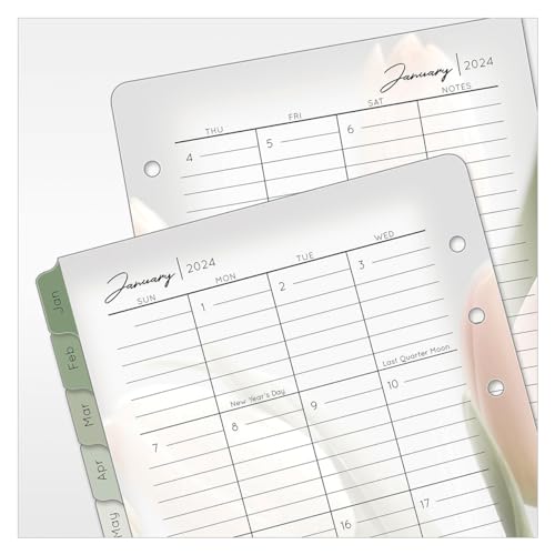 FranklinCovey Blooms Two Page Per Day RingBound Planner (Classic