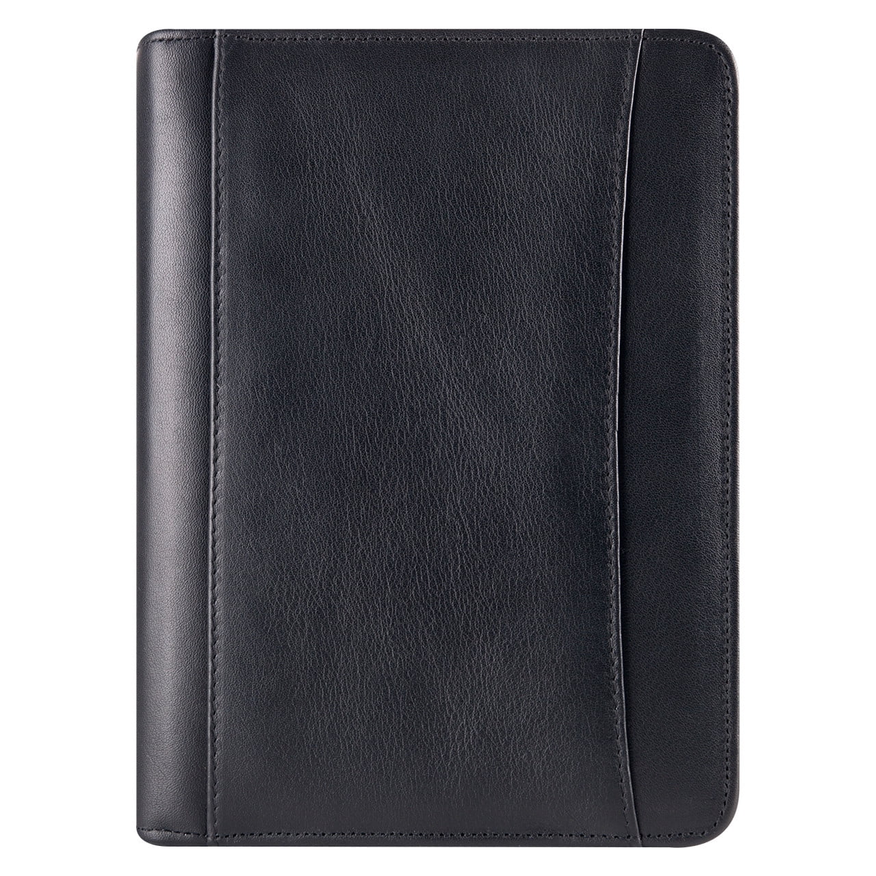 FranklinCovey Nappa Leather Zipper Binder (Compact Size, Black ...