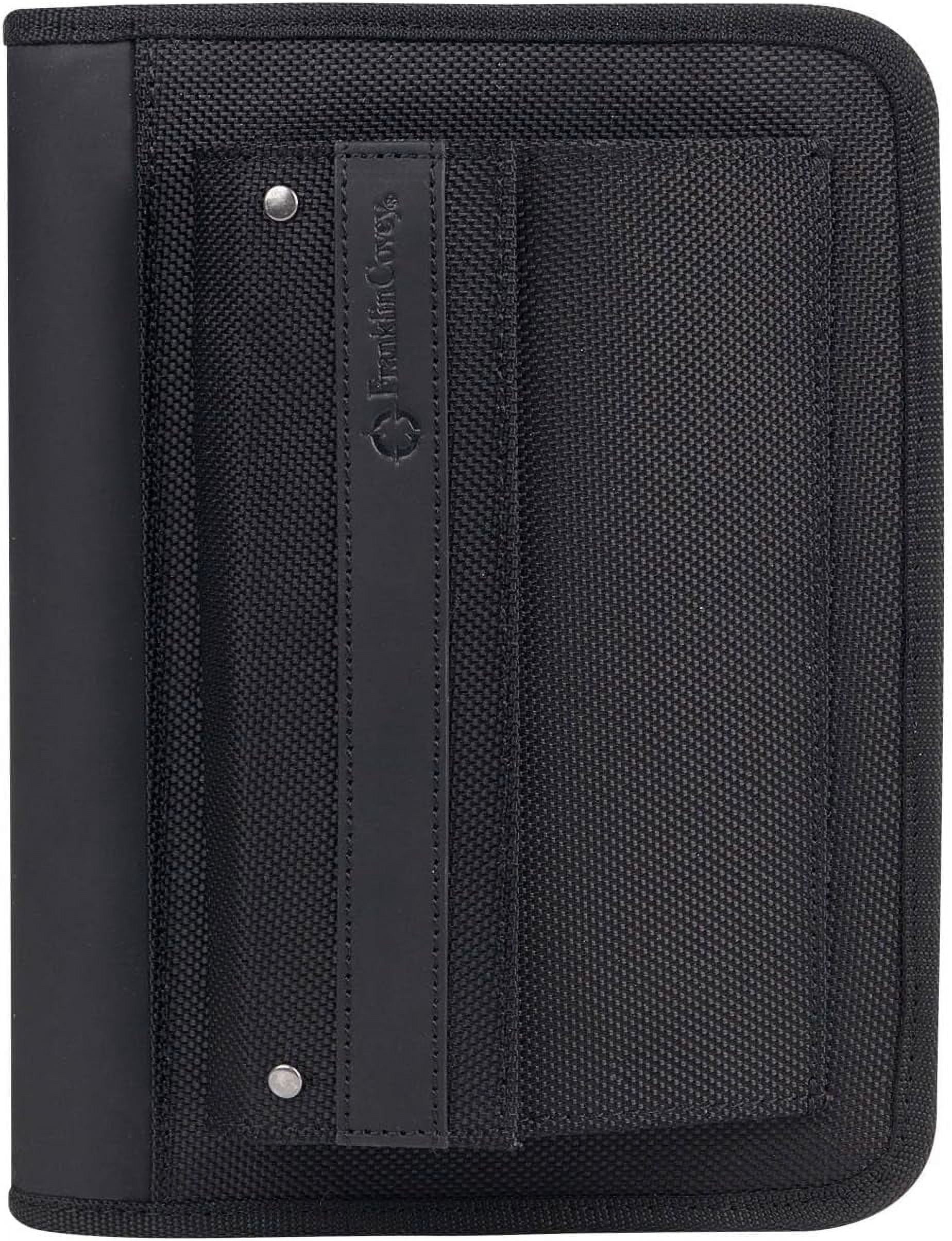 FranklinCovey - Friday Binder - Nylon Zipper Binder (Compact, Black ...