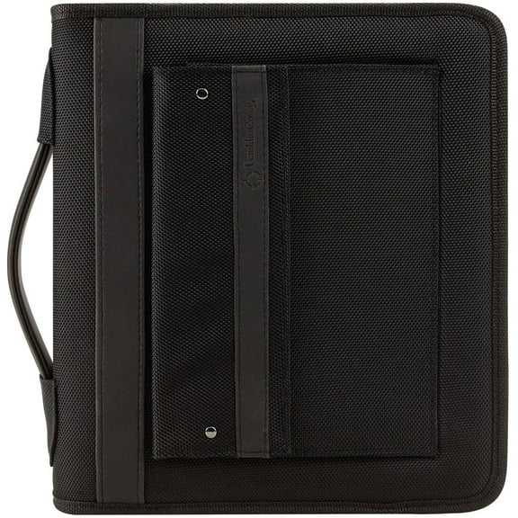 FranklinCovey - Friday Binder - Nylon Zipper with Handles (Classic, Black)