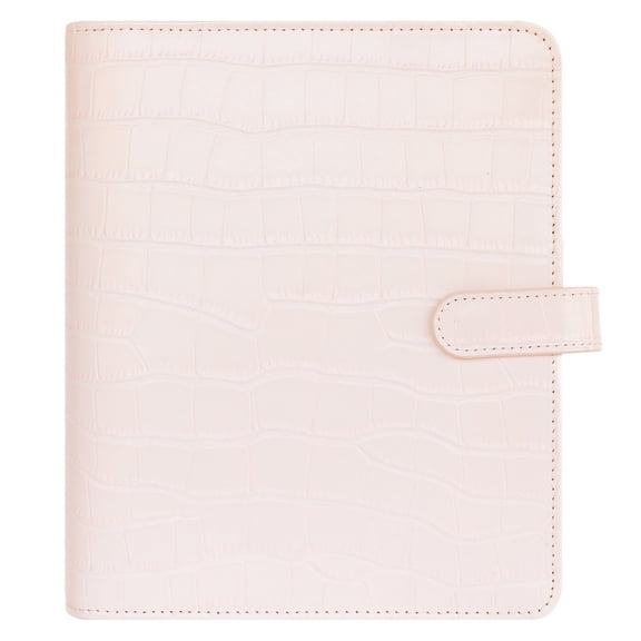 FranklinCovey Grace Leather Snap Binder (Classic Size, Pink)
