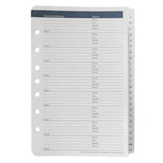 FranklinCovey Leadership Address-Phone Tabs Classic Size