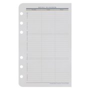 FranklinCovey Menu Planner-Shopping List Compact Size