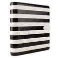 thumbnail image 1 of FranklinCovey Miranda Simulated Leather Snap Binder (Monarch Size, Striped), 1 of 8