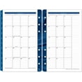 FranklinCovey Monticello TwoPage Monthly Calendar Tabs (Monarch, Jan