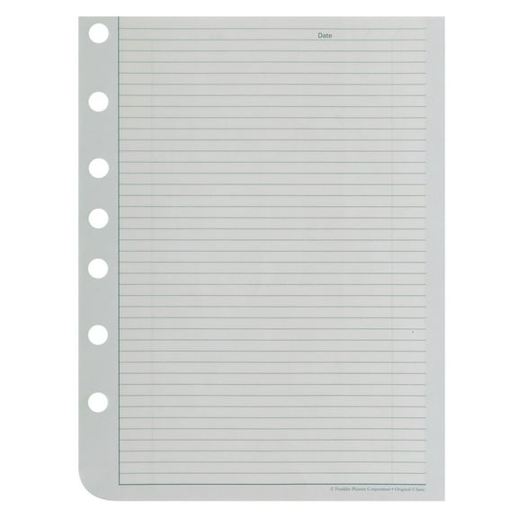 FranklinCovey Original Cut-Away Daily Notes Pages (Classic Size)