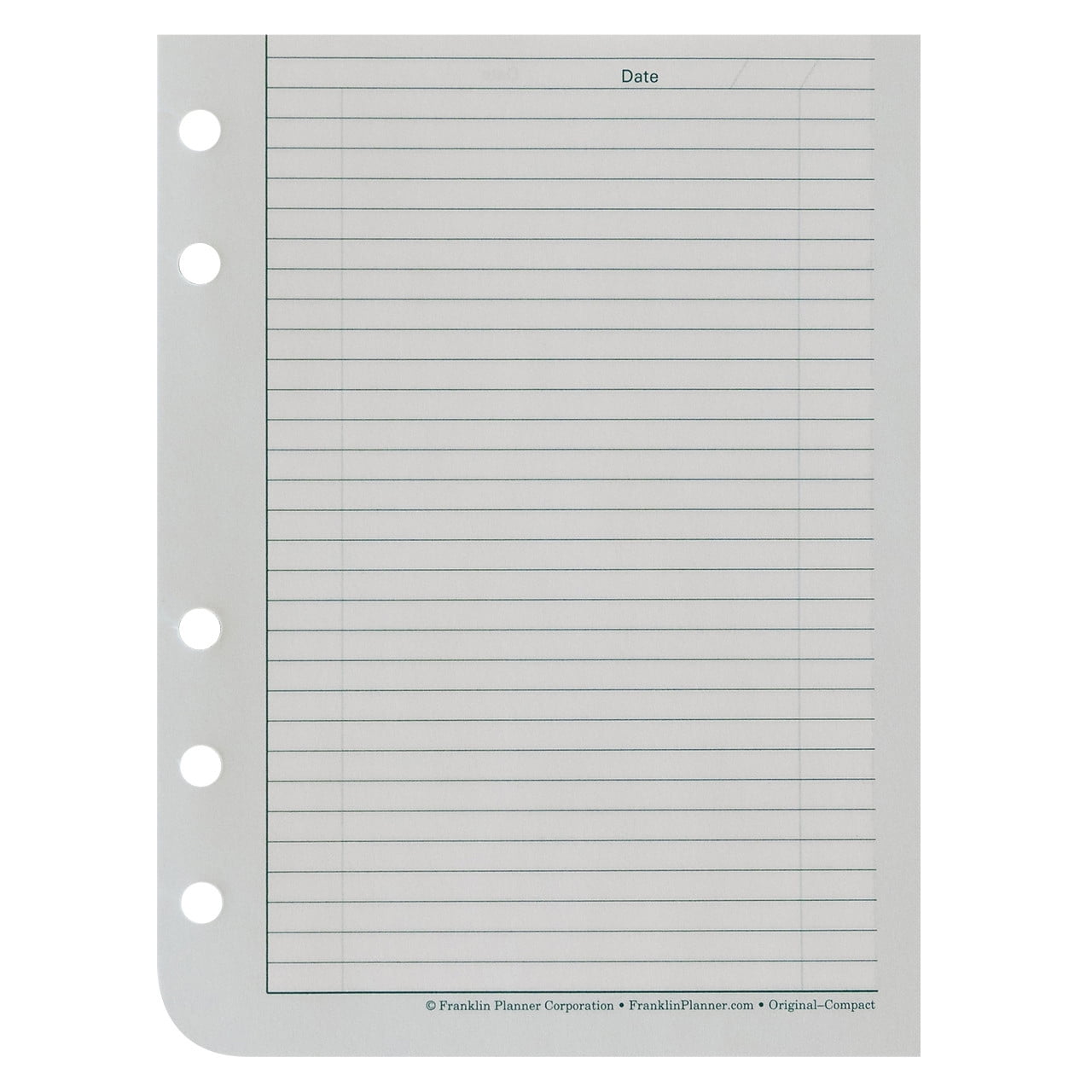 FranklinCovey Original Cut-Away Daily Notes Pages (Compact Size ...