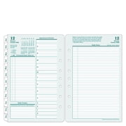 FranklinCovey Original Two Page Per Day Ring-bound Planner Oct 2026 - Sep 2027, Classic Size