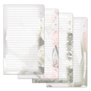 FranklinCovey Pink/Green Blooms Lined Pages Pocket Size