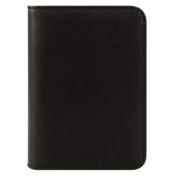 FranklinCovey Pocket FC Basics Simulated Leather Open Binder - Black