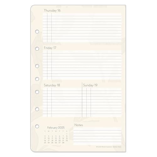 FranklinCovey Serenity Weekly RingBound Planner (Classic, Jan 2025