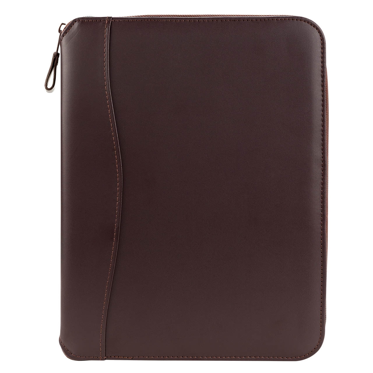 FranklinCovey Spacemaker Vinyl Zipper Binder (Classic Size, Burgundy)