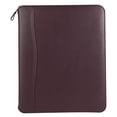 thumbnail image 1 of FranklinCovey Spacemaker Vinyl Zipper Binder (Monarch Size, Burgundy), 1 of 3