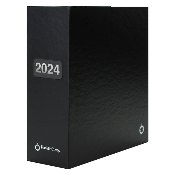 FranklinCovey Storage Binder (Classic Size, Black)