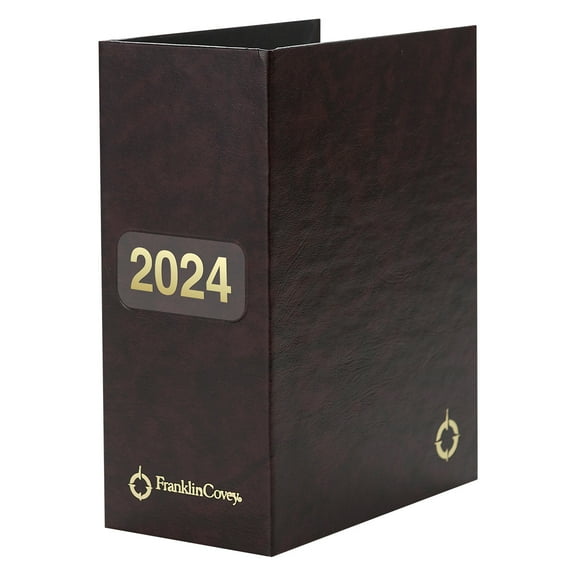 FranklinCovey Storage Binder (Pocket Size, Burgundy)