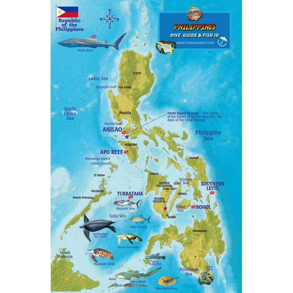 Franko Maps - Philippines Dive Guide & Fish ID