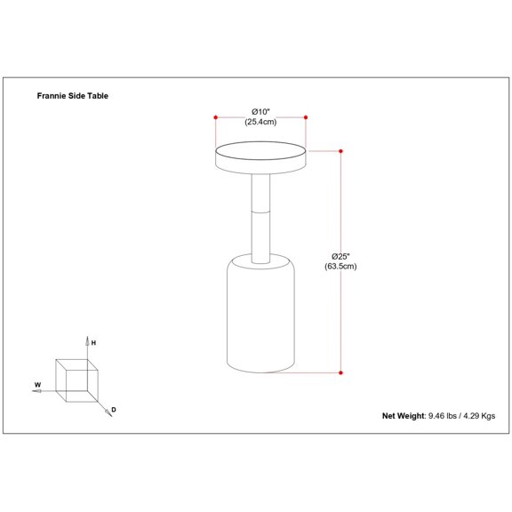 Frannie Side Table