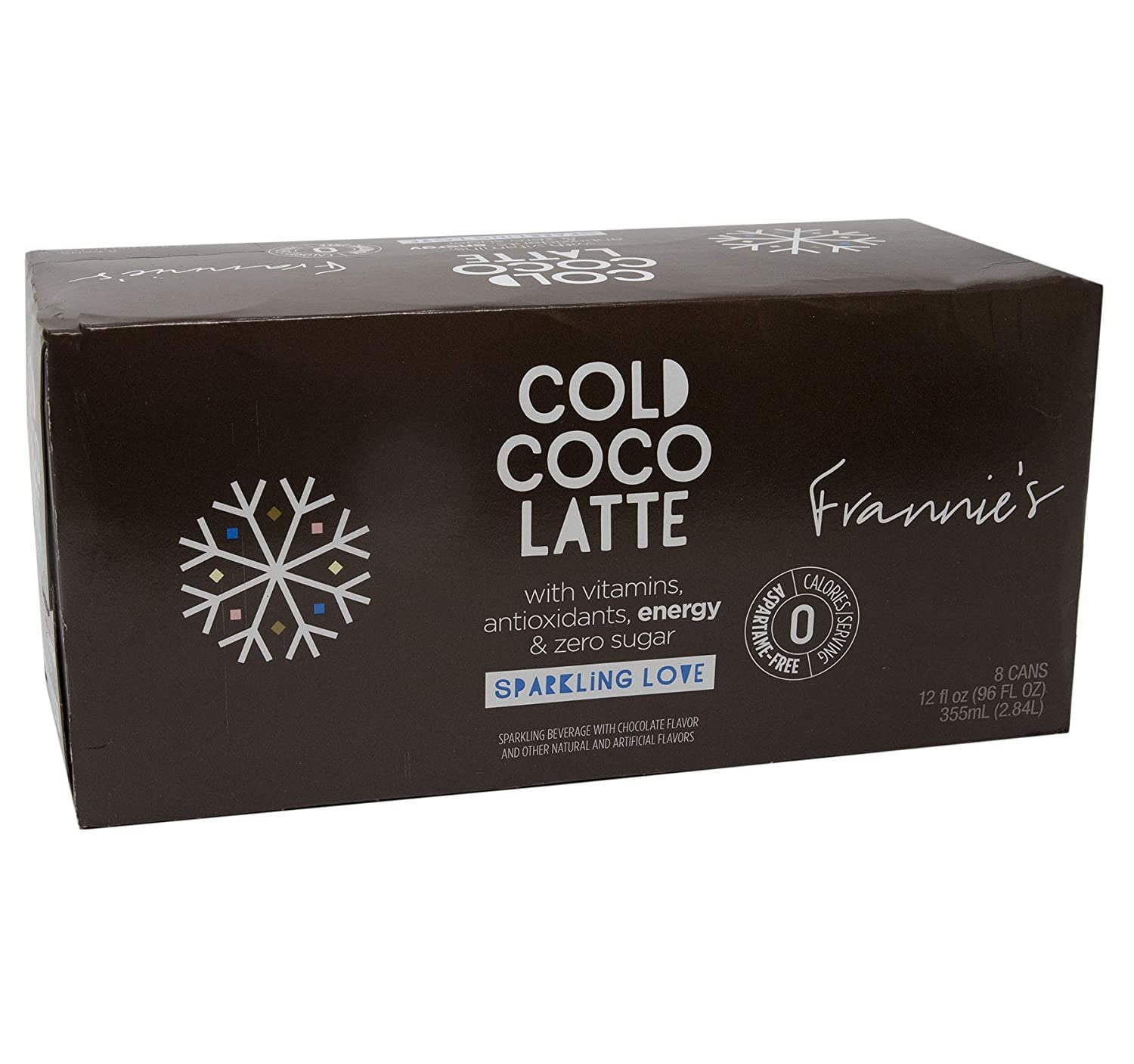 Frannie's Sparkling Beverage Zero Calories & Sugar, Aspertame Free