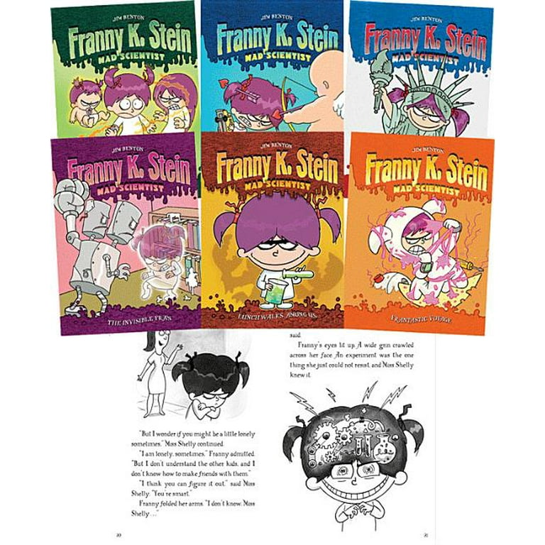 洋書多読◆Franny K.Stein Mad Scientist 英語児童書 Lunch Walks Among Us (Franny K. Stein, Mad Scientist Book 1