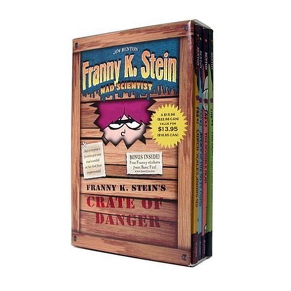 Pre-Owned Franny K. Stein's Crate of Danger: Lunch Walks Among Us; Attack of the 50-Ft. Cupid; The Invisible Fran; The Fran That Time Forgot (Paperback) 1416914021 9781416914020