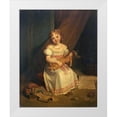 thumbnail image 1 of Franquelin, Jean Augustin 15x18 White Modern Wood Framed Museum Art Print Titled - Her Favourite Doll, 1 of 4