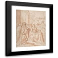 thumbnail image 1 of Frans Francken the Younger 12x14 Black Modern Framed Museum Art Print Titled - Adoration of the Magi, 1 of 5