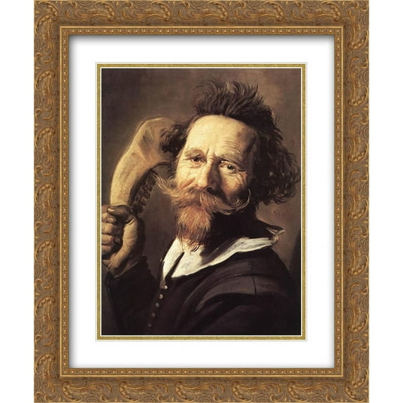Frans Hals 2x Matted 20x24 Gold Ornate Framed Art Print 'Verdonck'