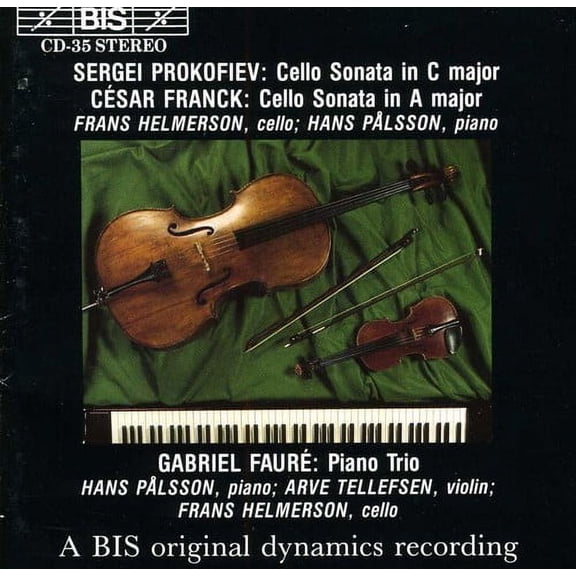 Frans Helmerson - Trio Op 120 / Cello Sonata Op 119 / Cello Sonata - Music & Performance - CD
