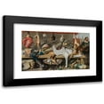 thumbnail image 1 of Frans Snyders 14x10 Black Modern Framed Museum Art Print Titled - Game Market (1630s), 1 of 5