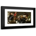 thumbnail image 1 of Frans Snyders 14x9 Black Modern Framed Museum Art Print Titled - Still Life with Huntsman (C. 1615), 1 of 5