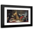 thumbnail image 1 of Frans Snyders 18x13 Black Modern Framed Museum Art Print Titled - Still Life with Dead Game, a Monkey, a Parrot, and a Dog, 1 of 5