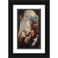 thumbnail image 1 of Franz Anton Maulbertsch 15x24 Black Ornate Framed Double Matted Museum Art Print Titled: Ascension of the Virgin (1757-58), 1 of 5