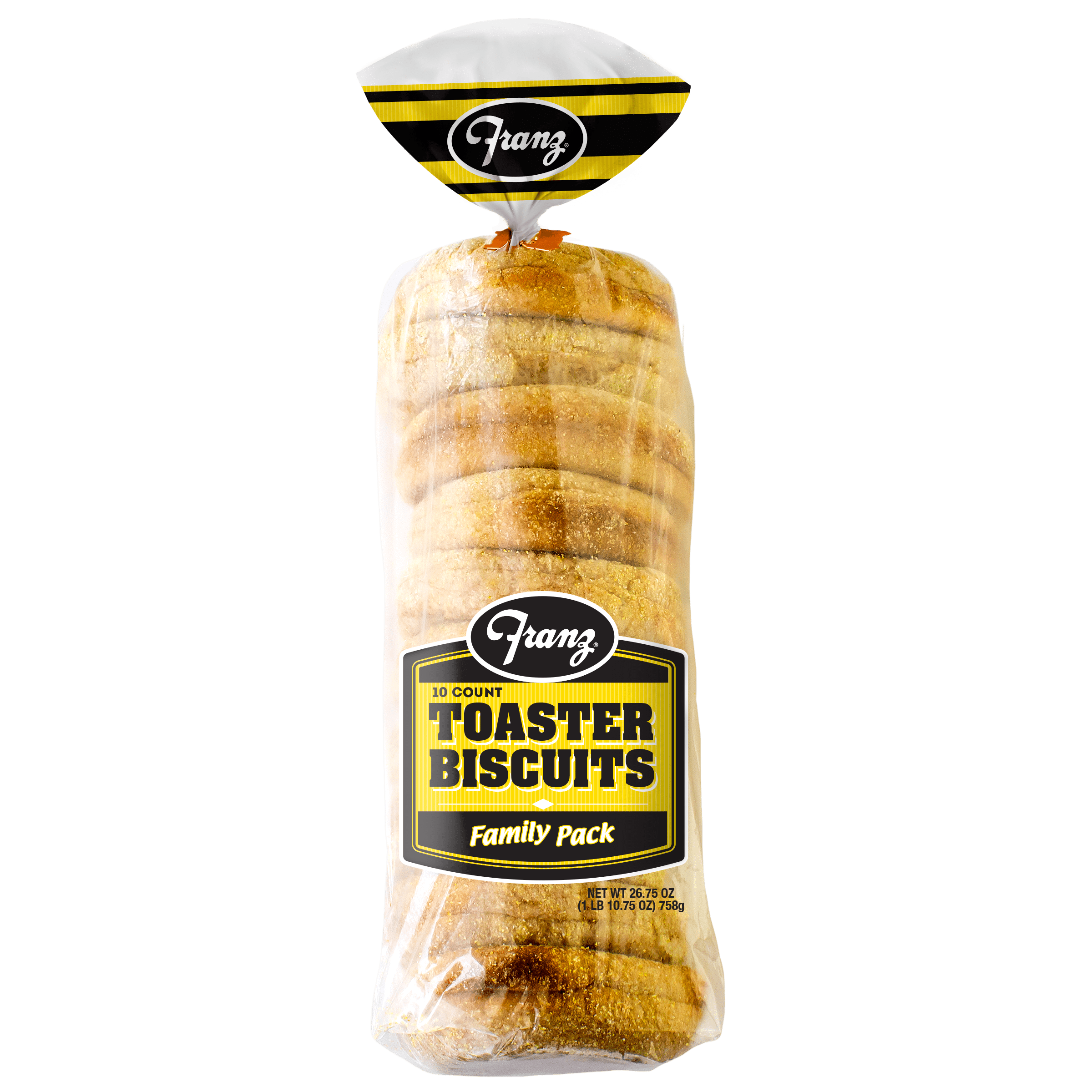 Franz Bakery Toaster Biscuit, 26.75 oz, 10 Count