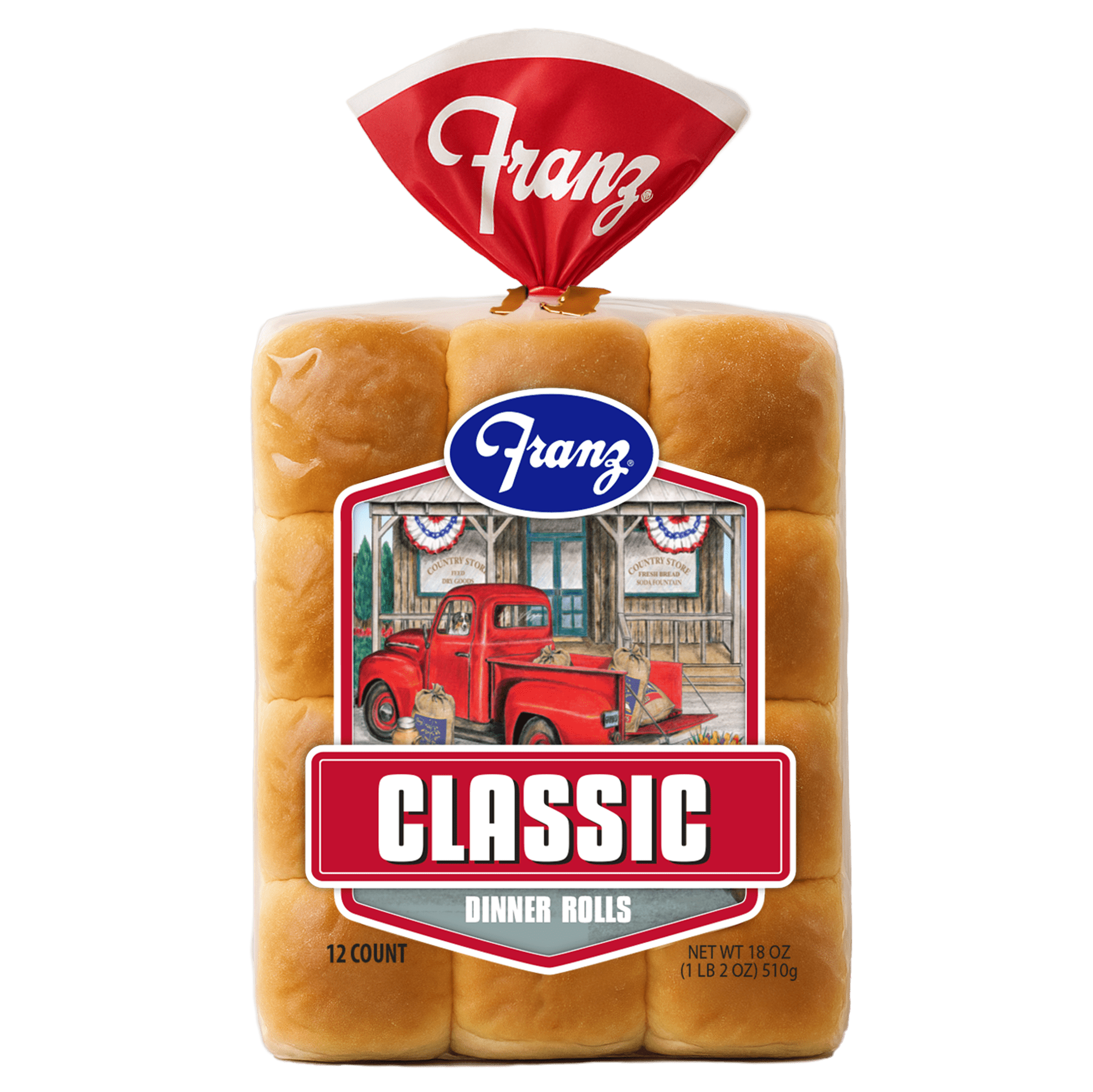 Franz Classic Dinner Rolls, 18 oz, 12 Count
