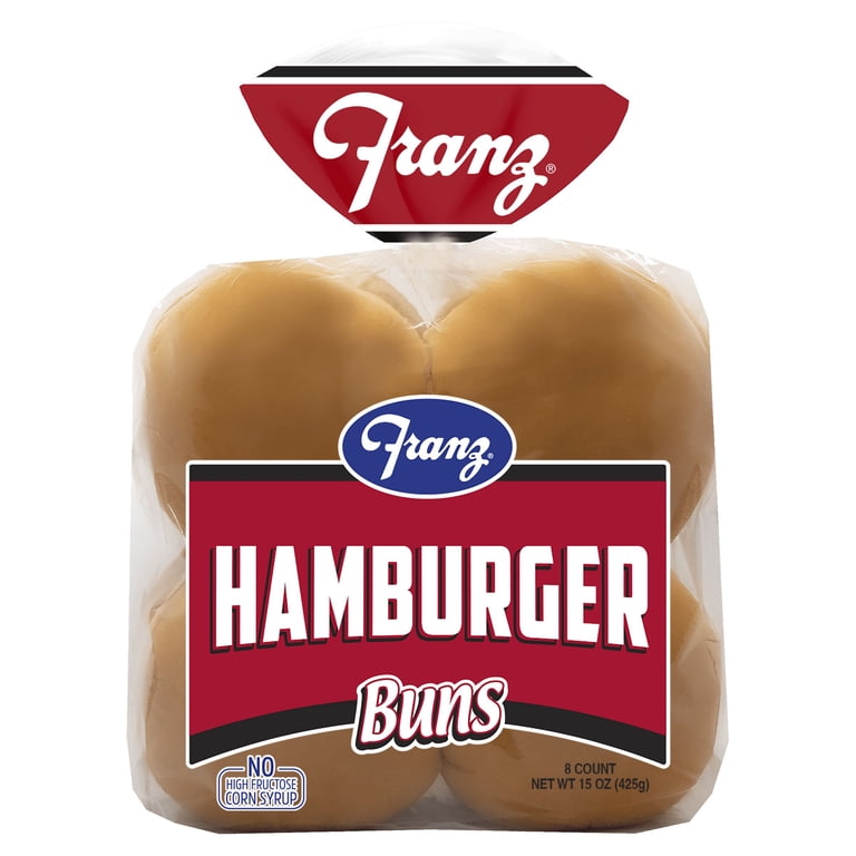 Franz Cluster Hamburger Buns, 15 oz, 8 Count - Walmart.com