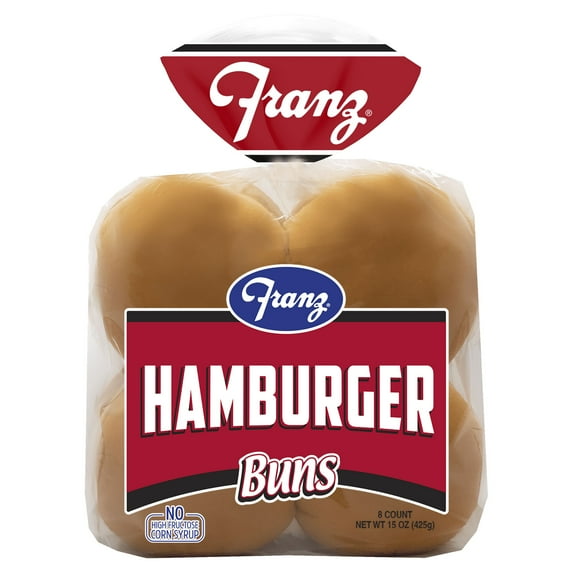 Franz Cluster Hamburger Buns, 15 oz, 8 Count