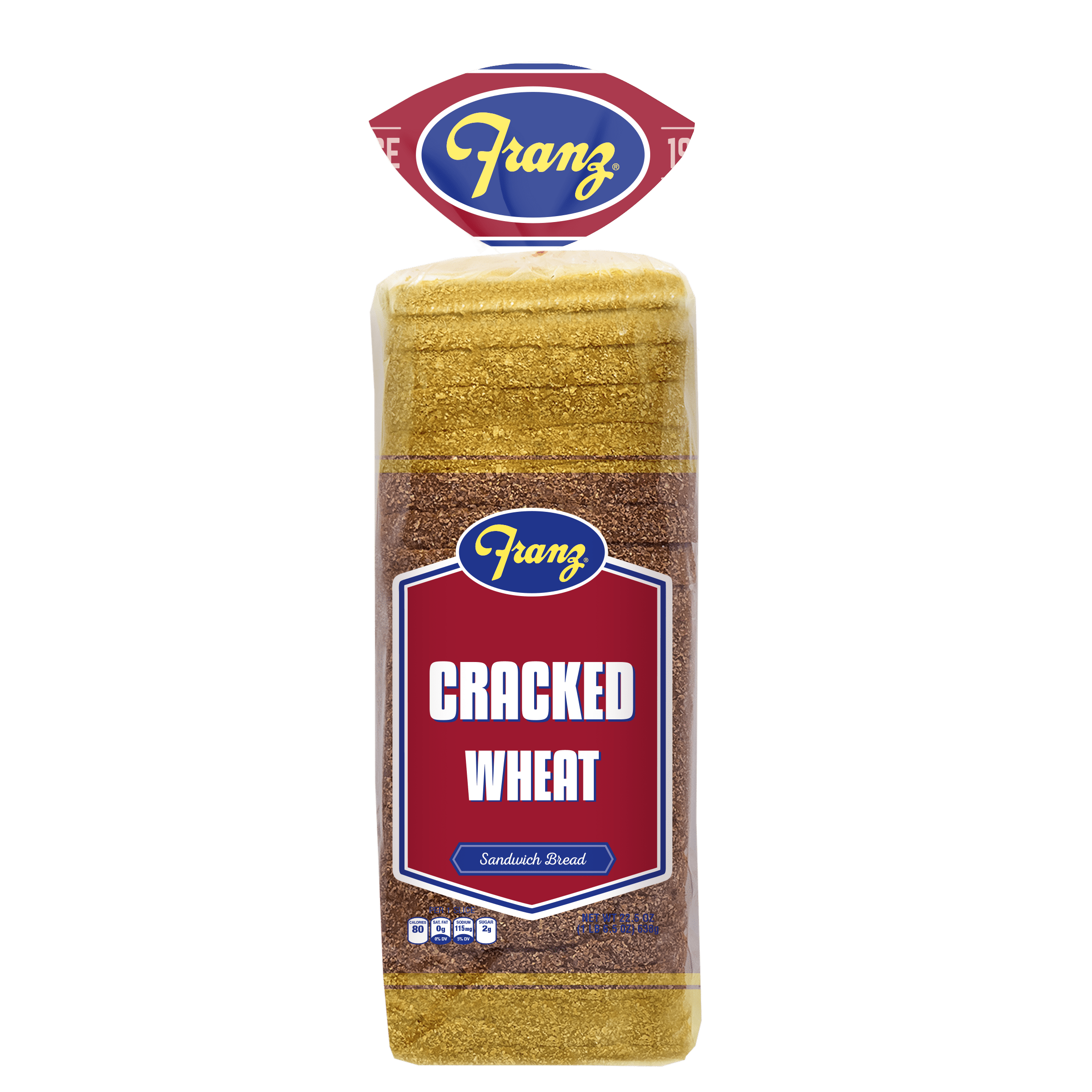 Franz Cracked Wheat Bread Loaf, 22.5 oz