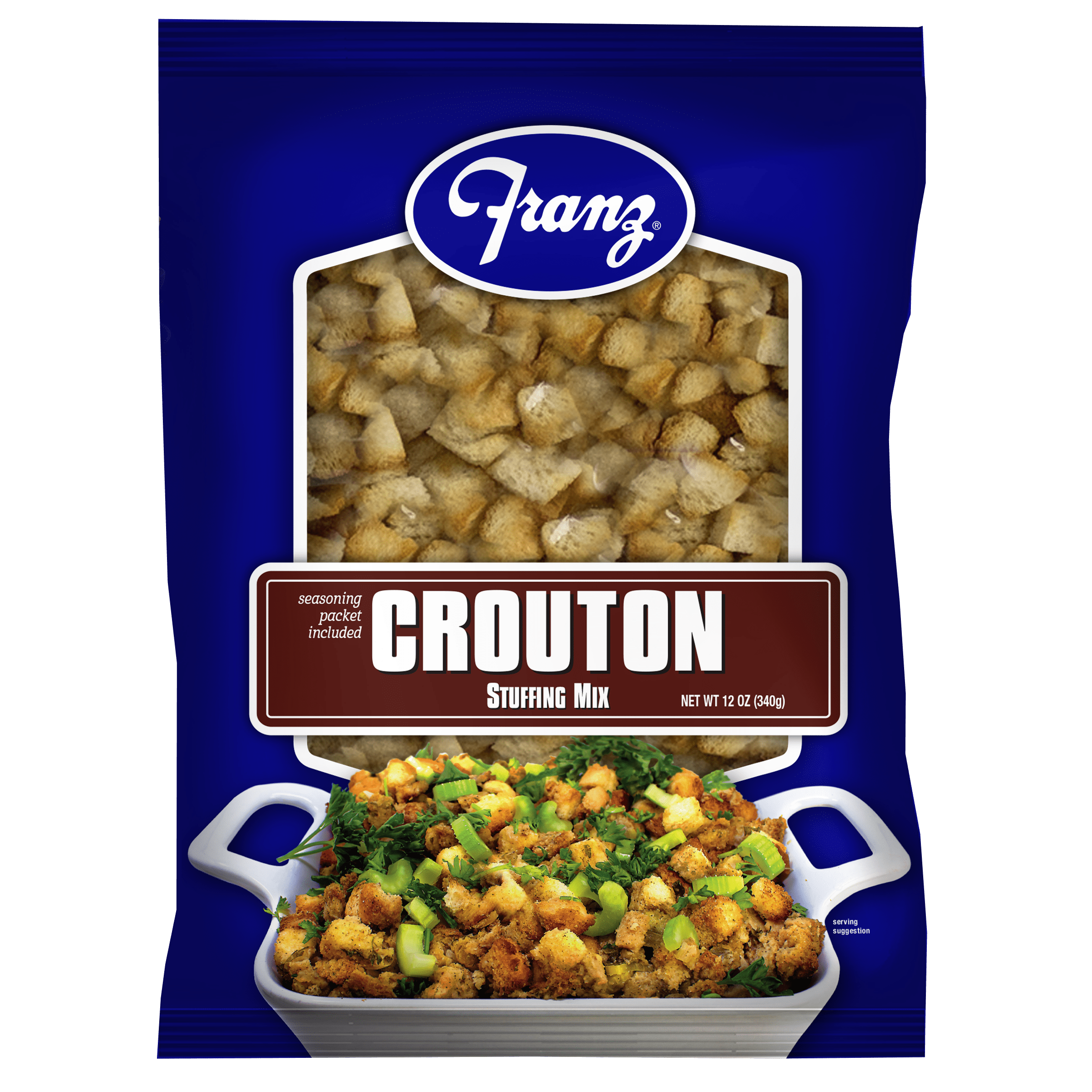 Franz Crouton Stuffing Mix with Seasoning Packet