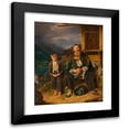 thumbnail image 1 of Franz Eybl 15x18 Black Modern Framed Museum Art Print Titled - The Beggar (1837), 1 of 5