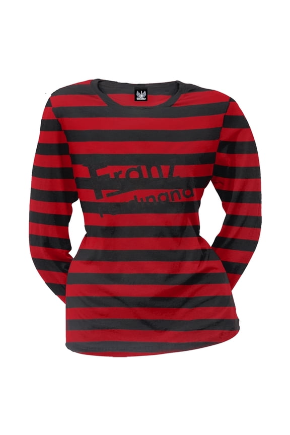 - Flock Logo Juniors Long Sleeve T-Shirt