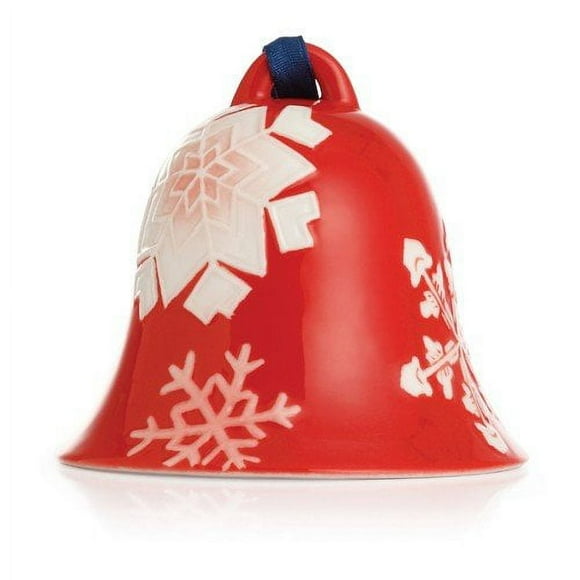 Franz Fine Porcelain - Holiday Greetings Collection - BELL ORNAMENT