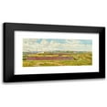 thumbnail image 1 of Franz Gerasch 14x8 Black Modern Framed Museum Art Print Titled - The St. Marxer Line in Vienna, at Arsenal, 1 of 5