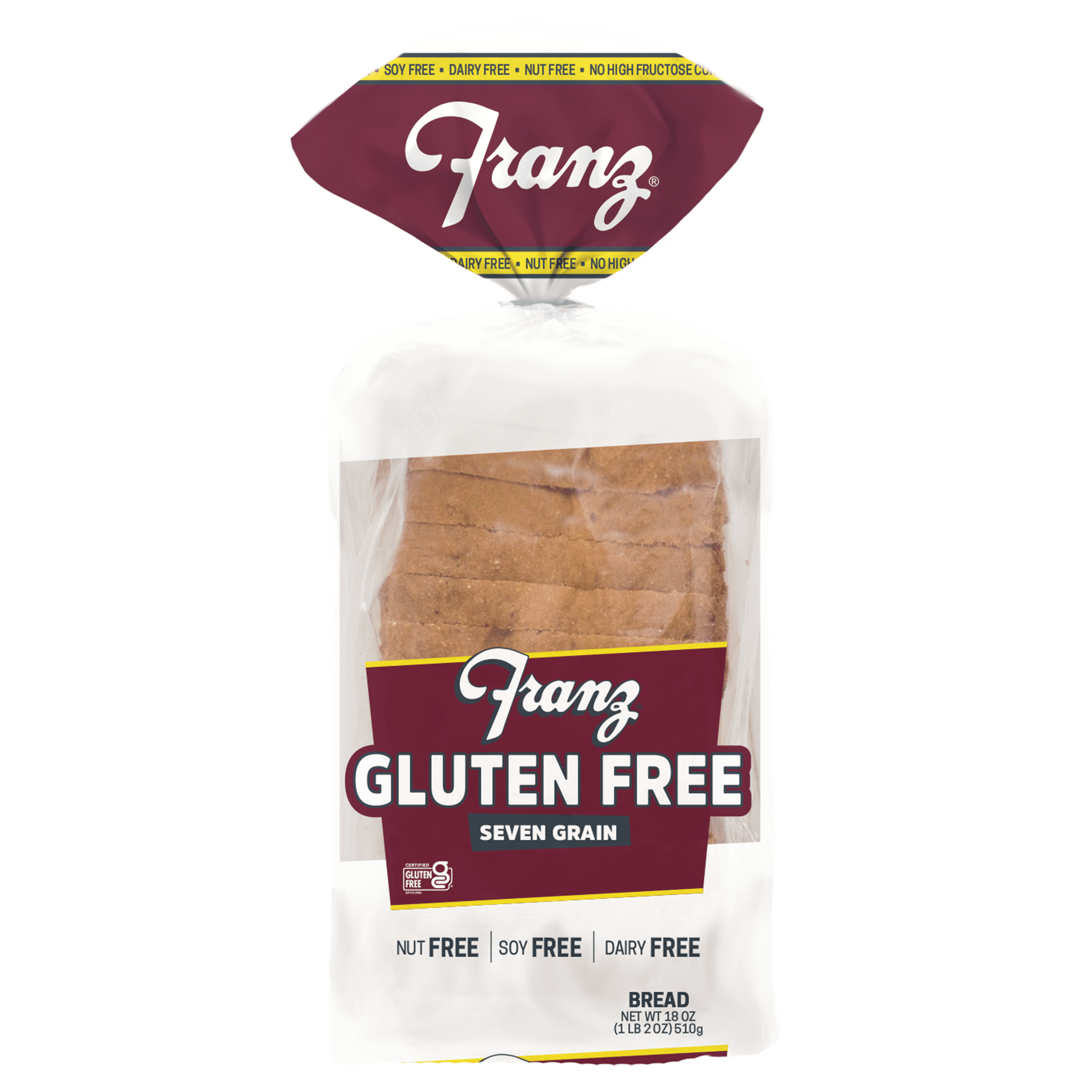 Franz Gluten Free 7 Grain Bread Loaf, 18 oz