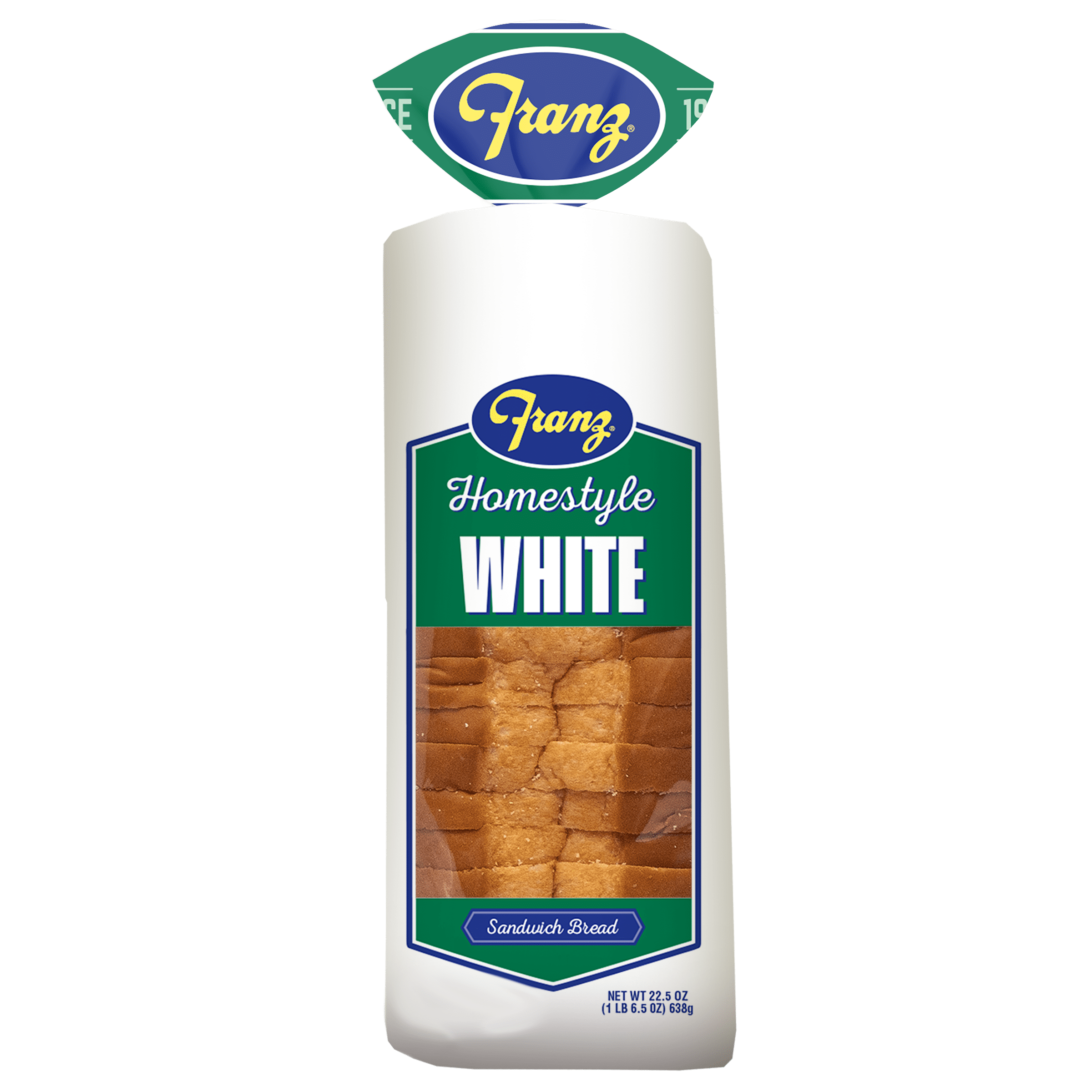 Franz Homestyle Split Top White Bread, 22.5 oz
